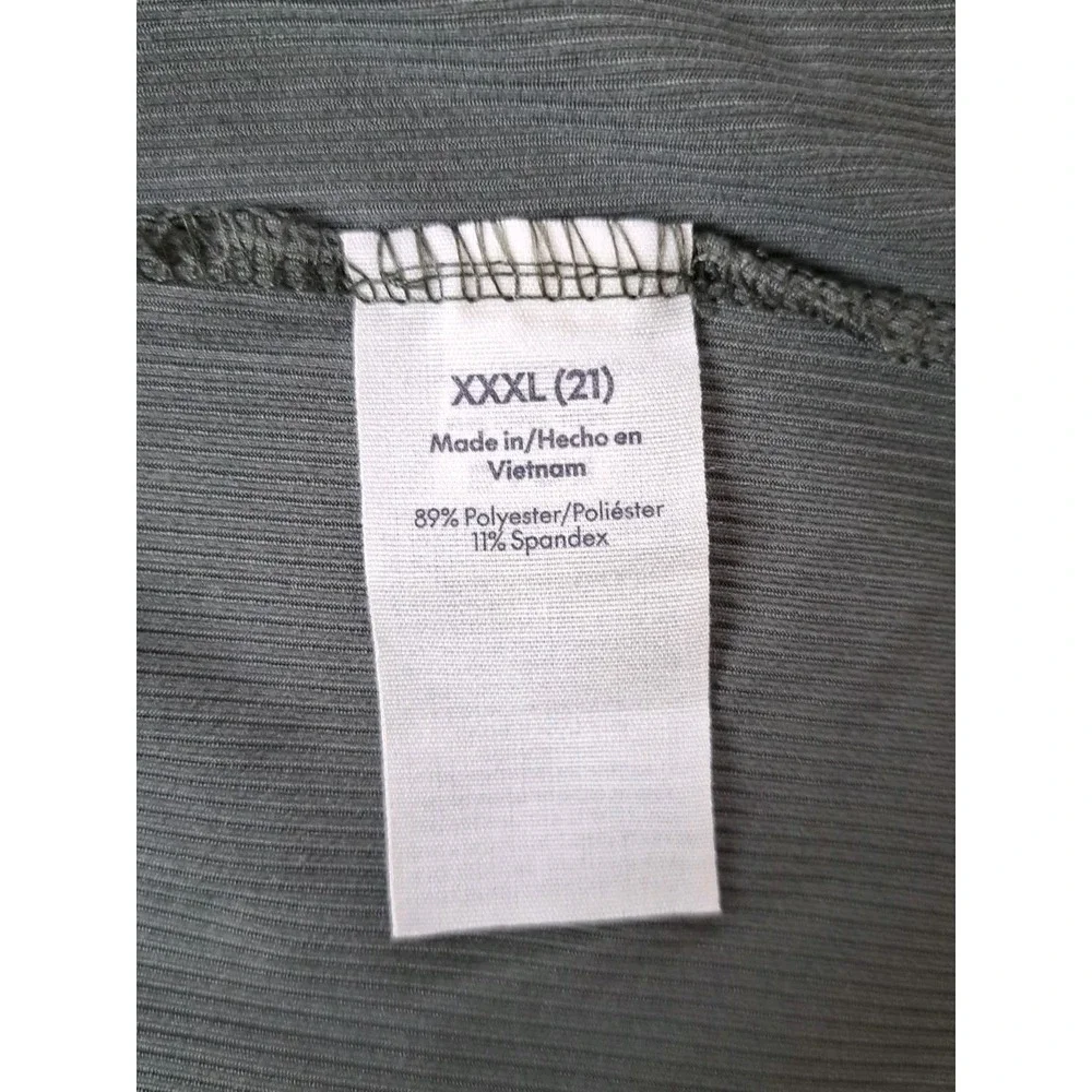 No Boundaries (2)Camisole Tops XXXL Rust/Green Ribbed‎ Stretch Tank Top Layering